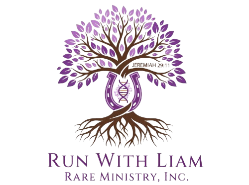 Run With Liam Rare Ministry Inc. logo